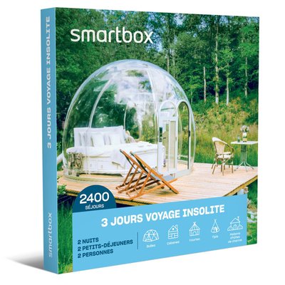 3 joursvoyage insolite - SMARTBOX - Coffret Cadeau Séjour SMARTBOX