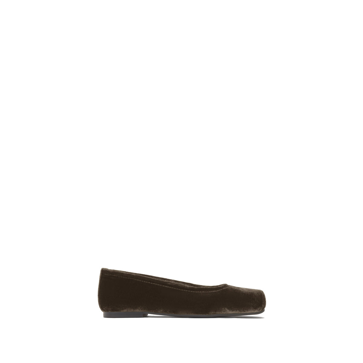 Ballerines plates en velours GEMA, CASTANER