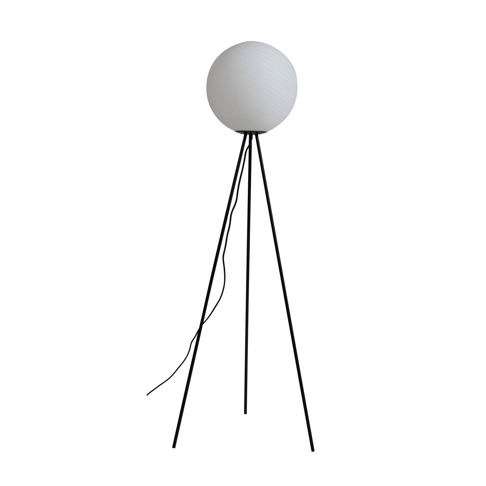 Lampadaire en verre moderne, Kestralia, LUCANDE