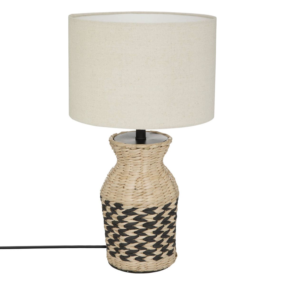 Lanterna solare nera H28cm - Atmosphera créateur d'intérieur