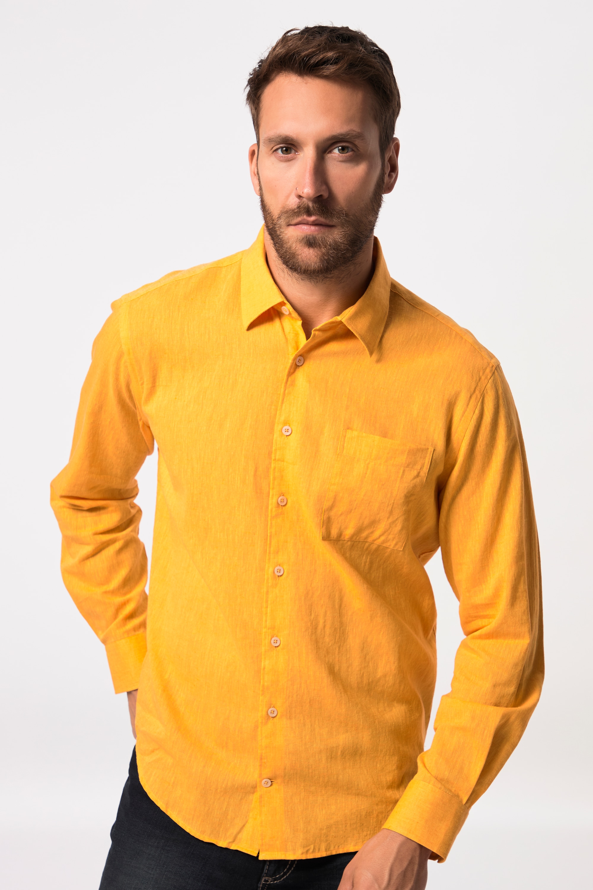 Chemise jaune homme Reel Legends Shadester Performance pêche manches
