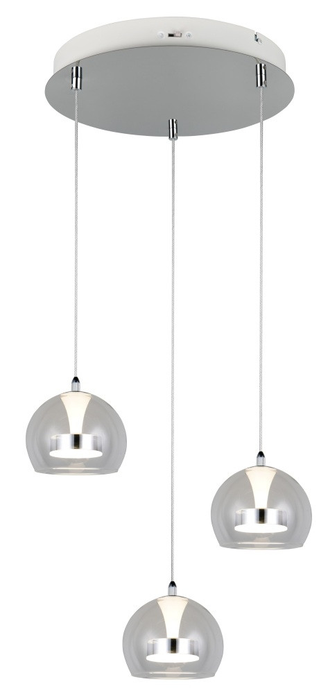 Suspension en verre design, D.42 , FLYNT, TRIO