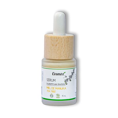 Sérum anti-imperfections contre l'acné au miel de Manuka COSMOZ