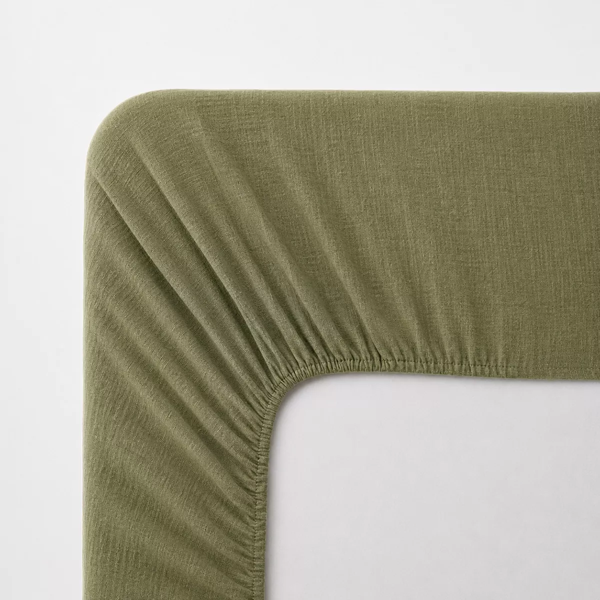 Drap housse b30 gaze de coton lavé MALIA, GARNIER THIEBAUT