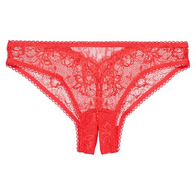 Lace Crotchless Tanga SUITE PRIVEE
