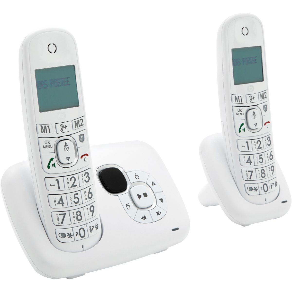 Téléphone sans fil eb_ts-12-sf_r blanc Essentiel B