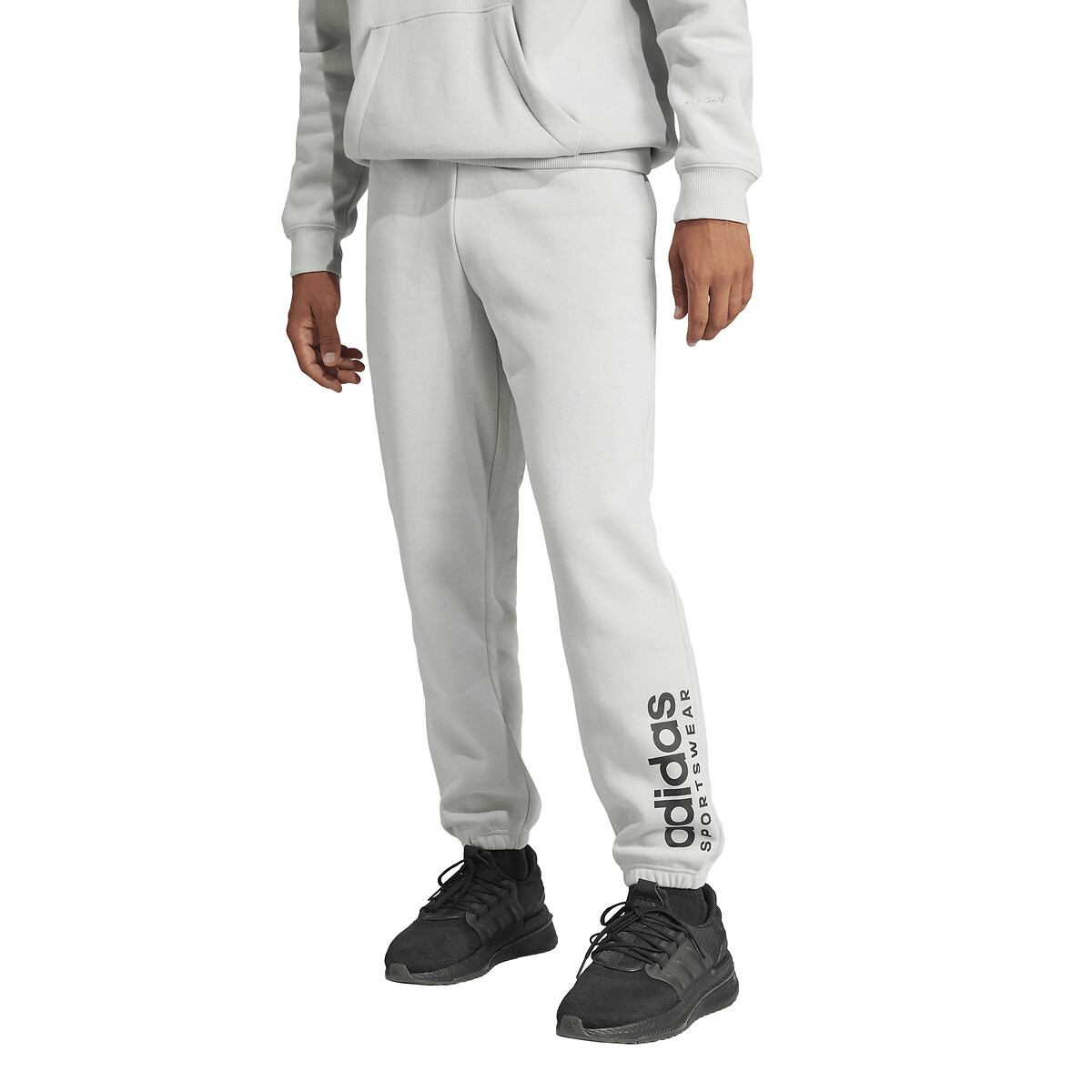 Image of All SZN Joggers with Logo Print in Cotton Mix