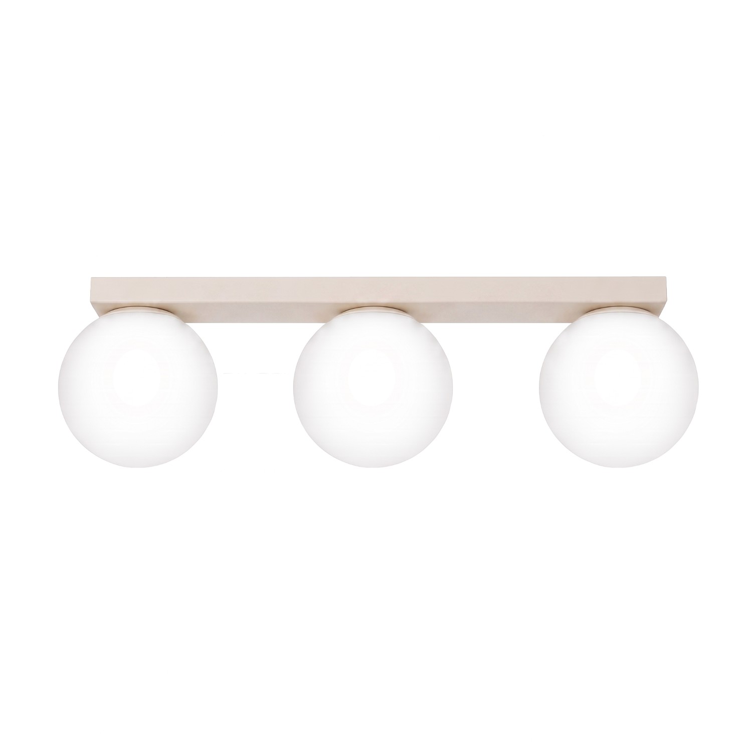 Plafonnier Acier Beige G9 3 Yoli, EDEN