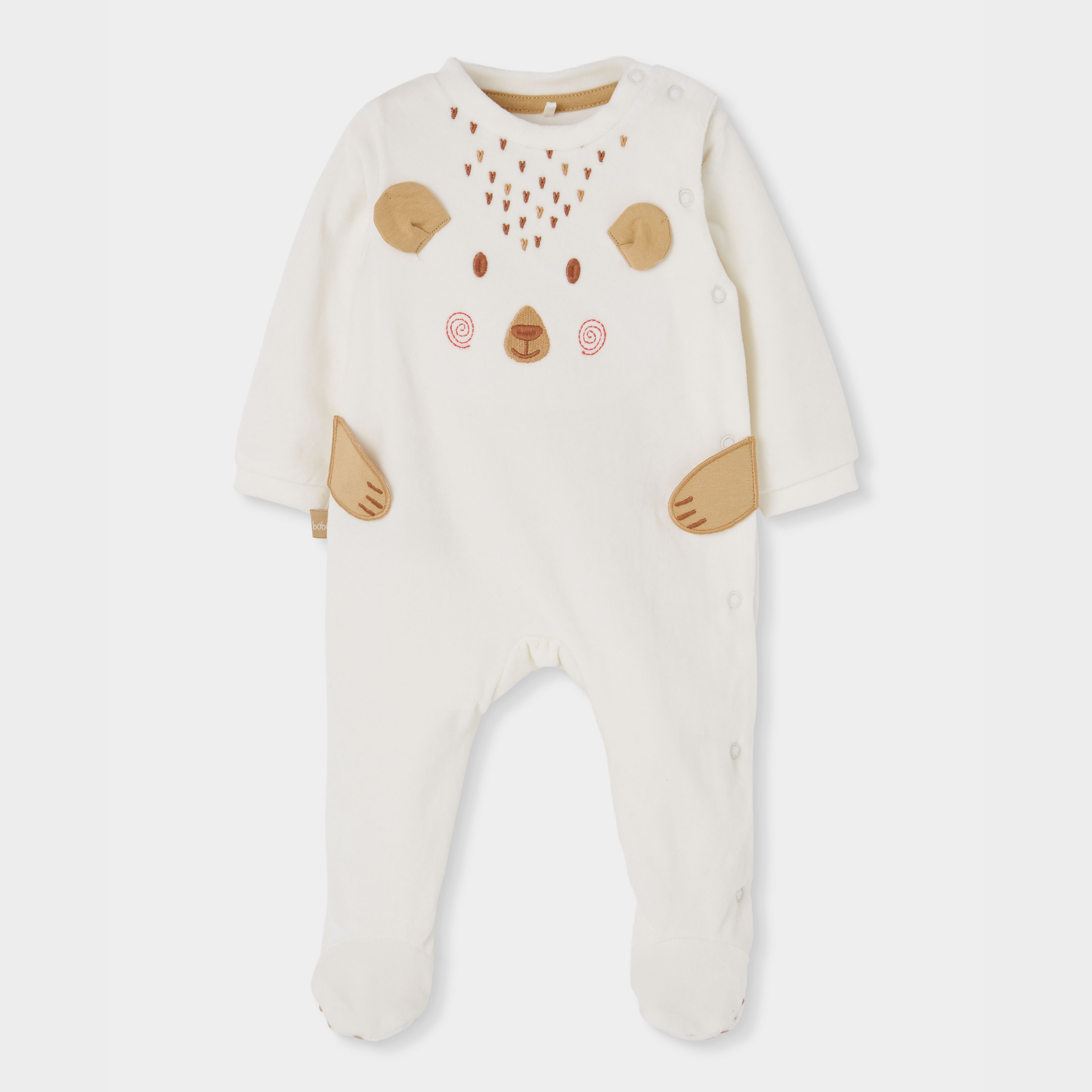 Pyjama bébé brodée ours, BOBOLI