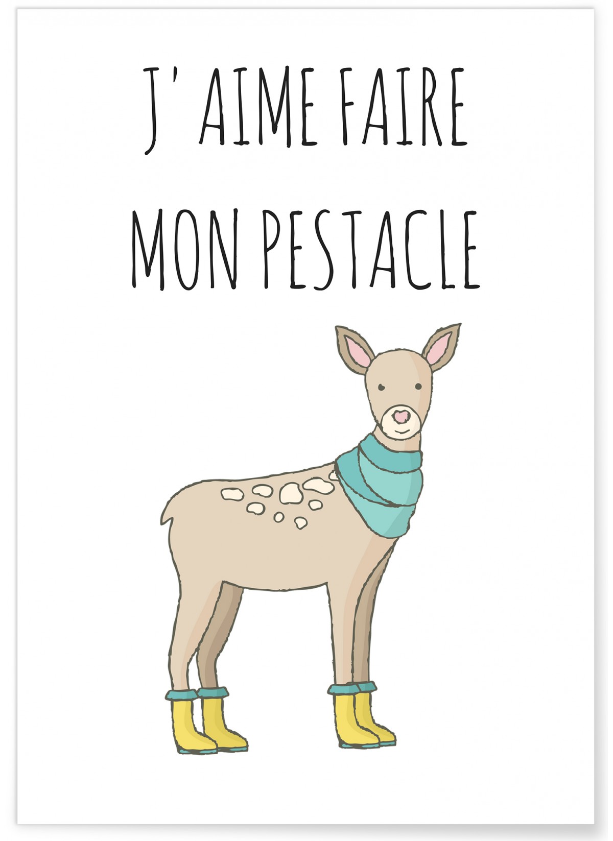 Affiche Mon Pestacle, L'AFFICHERIE