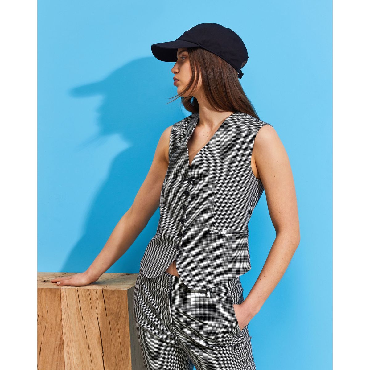 Ensemble gilet best sale et pantalon femme