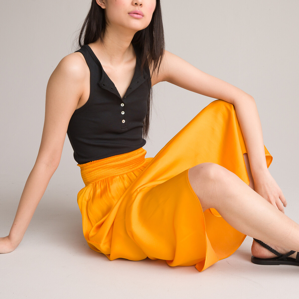 Long on sale skirt yellow