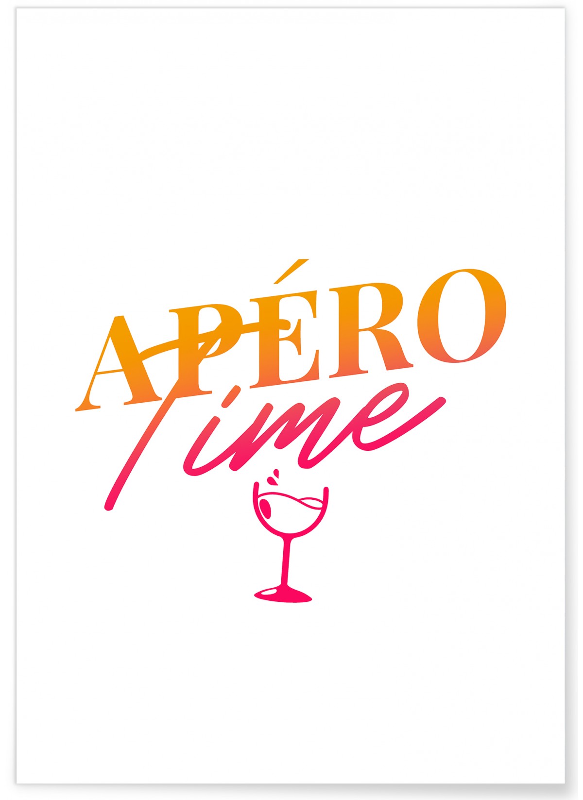 Affiche Apéro Time, L'AFFICHERIE
