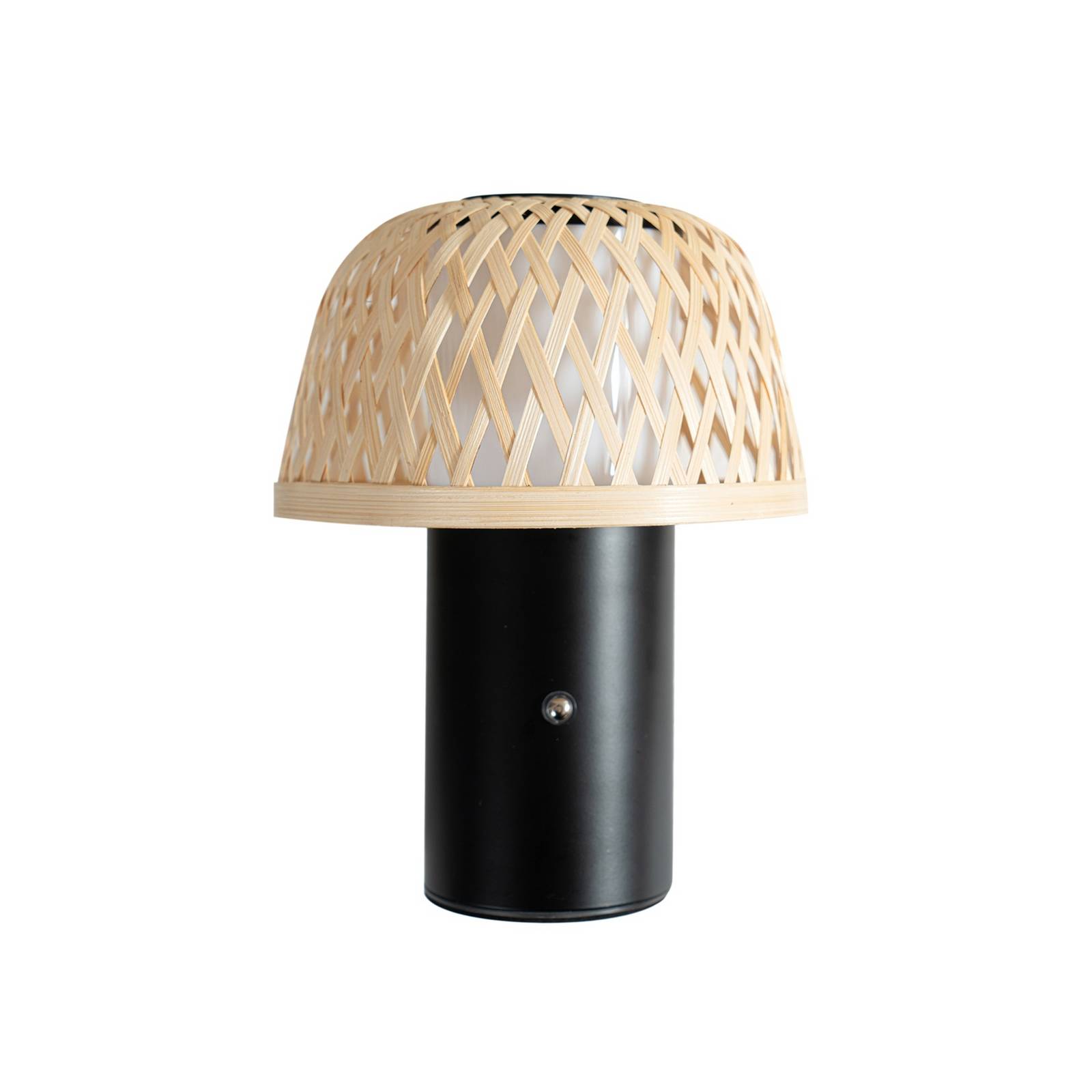 Lampe à poser en bambou moderneLED, Nifelia, LINDBY