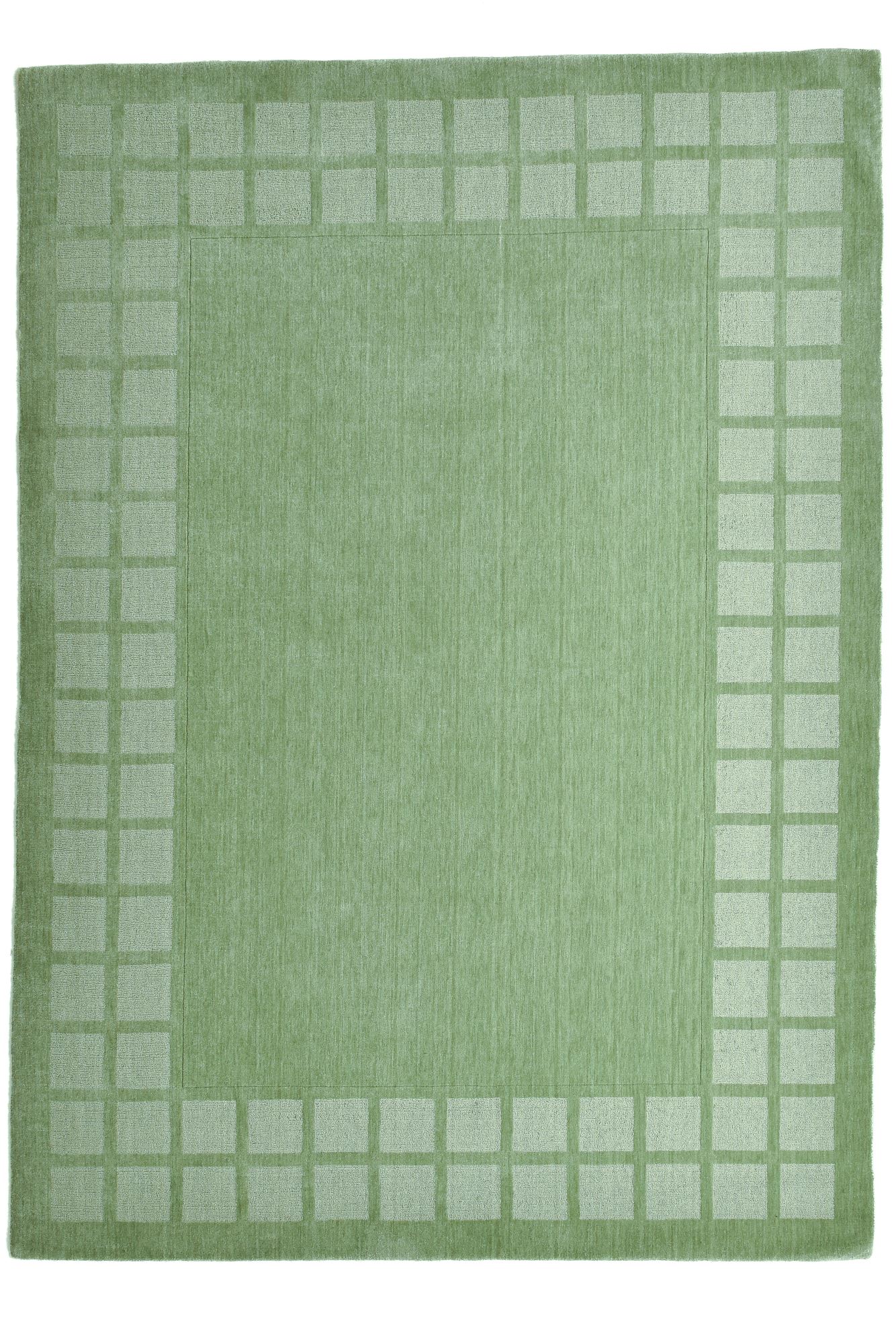 Tapis tufté Taimur à motif géométrique, laine, THEKO
