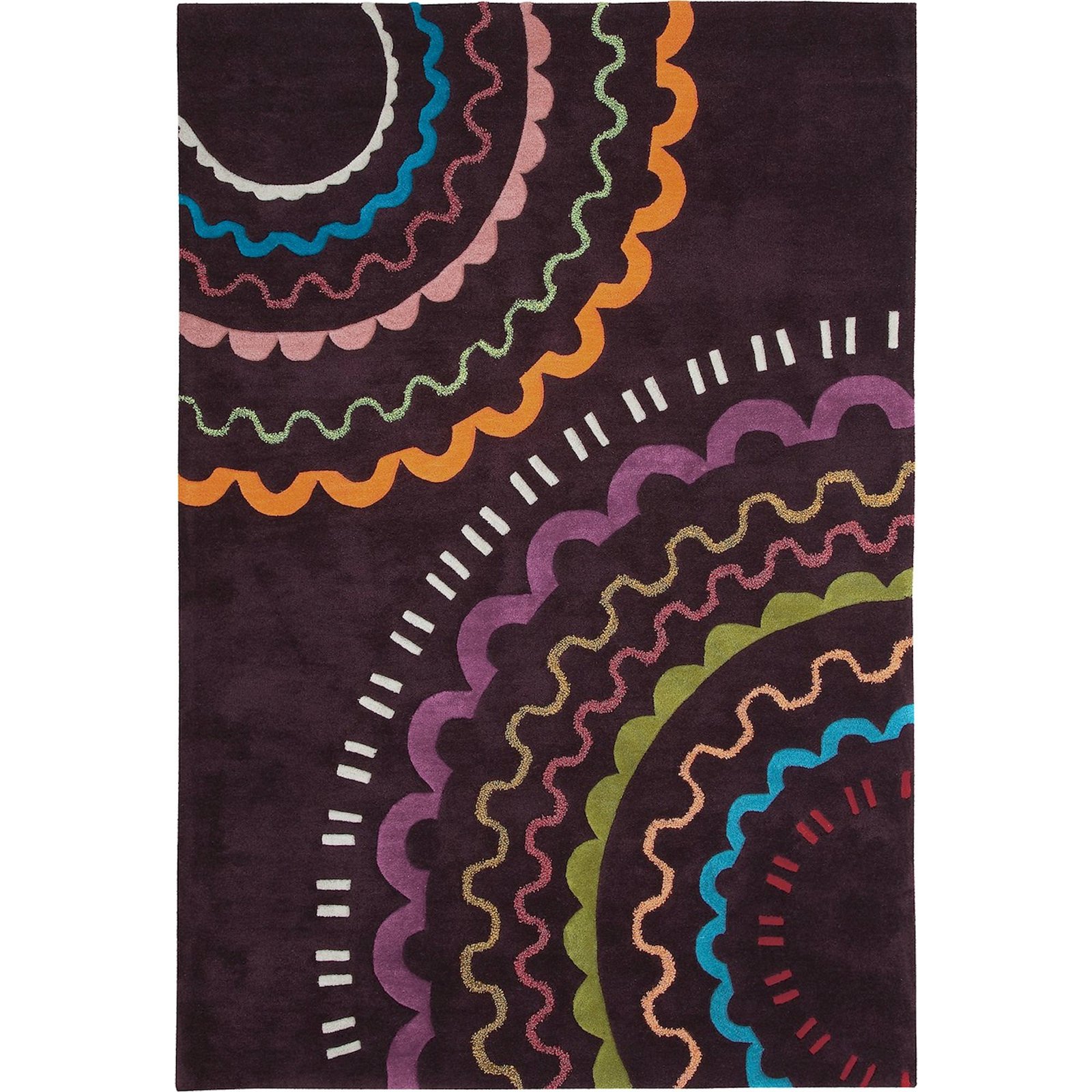 Tapis handtufté à motif géométrique moderne, ARTE ESPINA