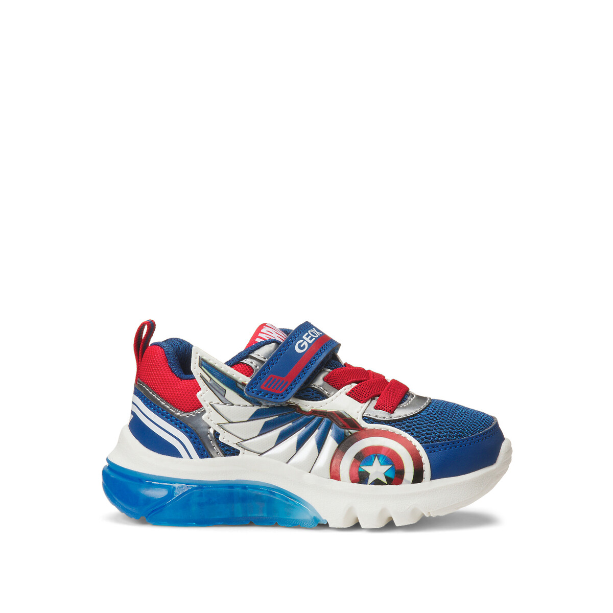 Image of Kids Ciberdron x Captain America LED Breathable Trainers
