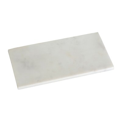 Rectangular Marble Tray in White SO'HOME