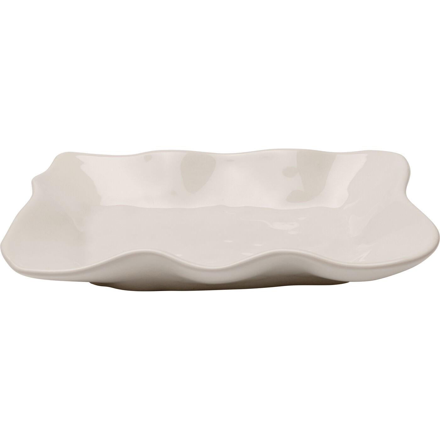 Plat en faïence, ORGANIC, KARE DESIGN