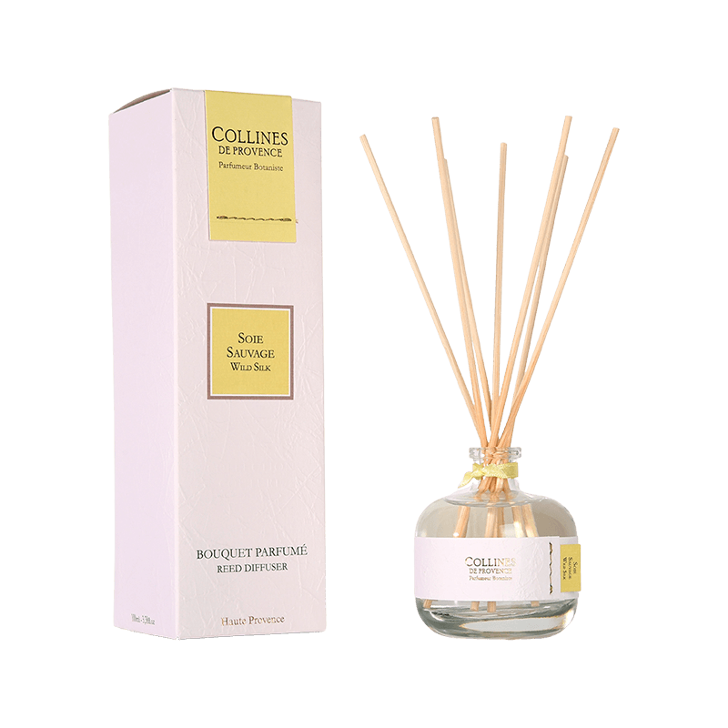Diffuseur de parfum SOIE SAUVAGE, COLLINES DE PROVENCE