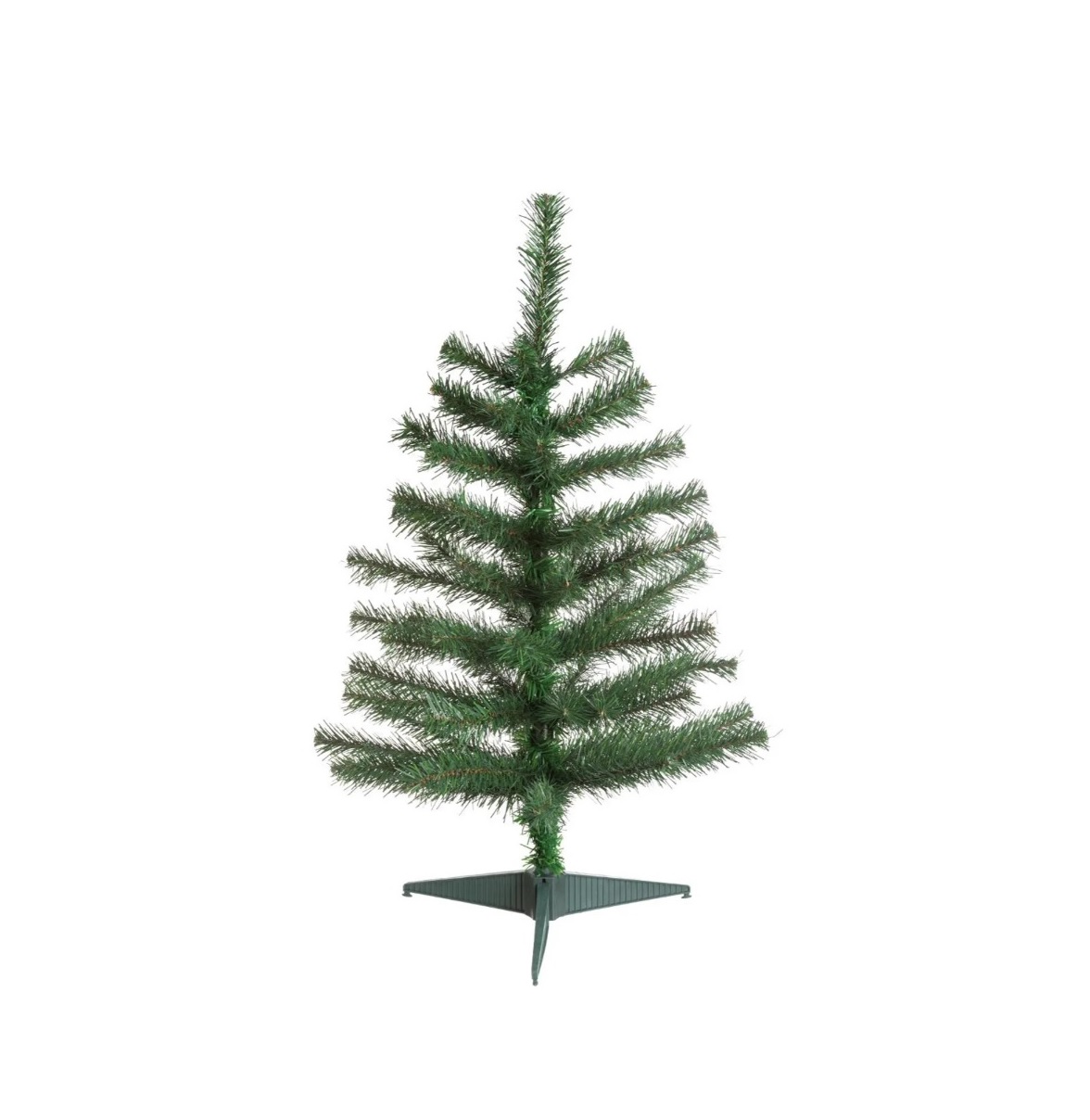 Sapin de Noël avec pied en plastique, EDEN