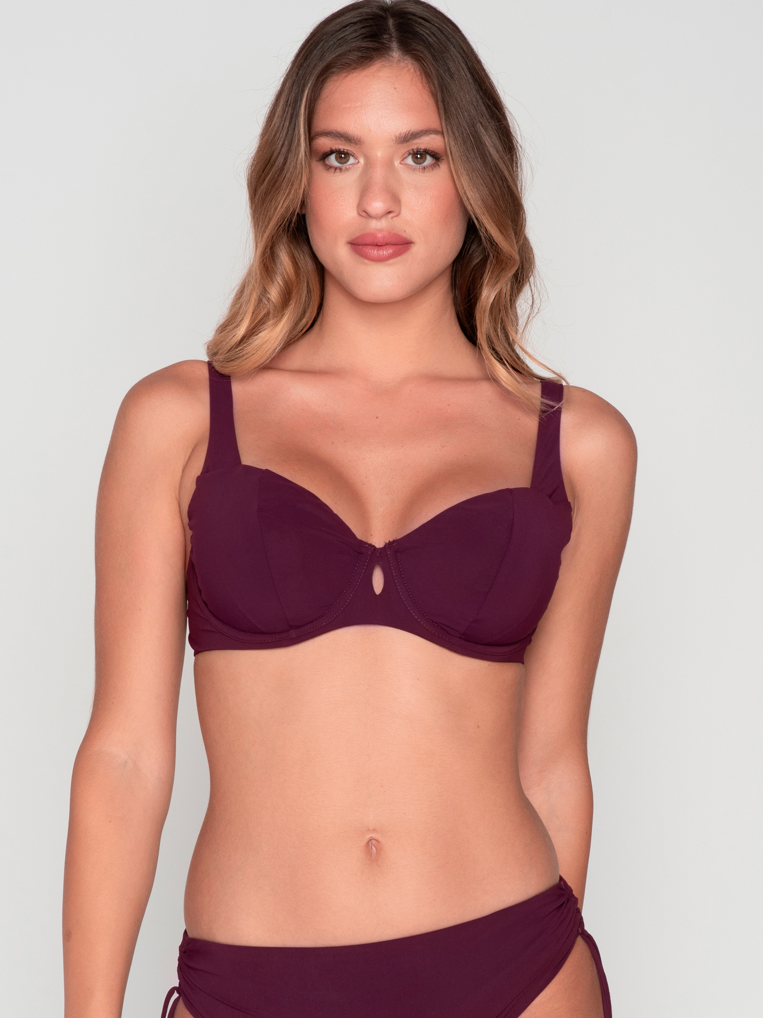 Haut maillot de bain balconnet non préformé BLUE SENSE, LUNA SPLENDIDA