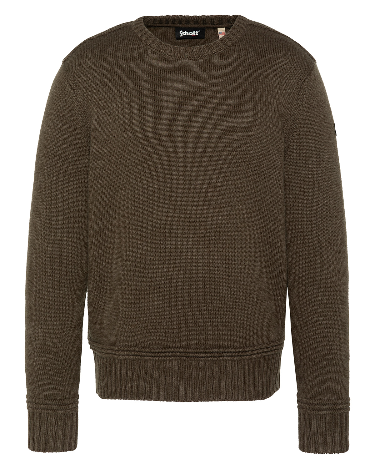 Pull col rond maille fantaisie, SCHOTT