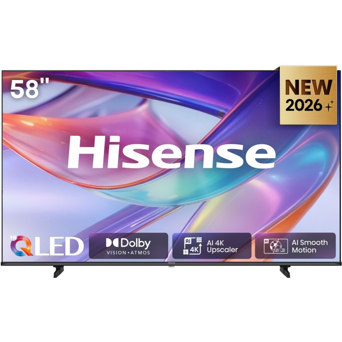 TV QLED 58E7S (2026) 58" (146 cm), HISENSE