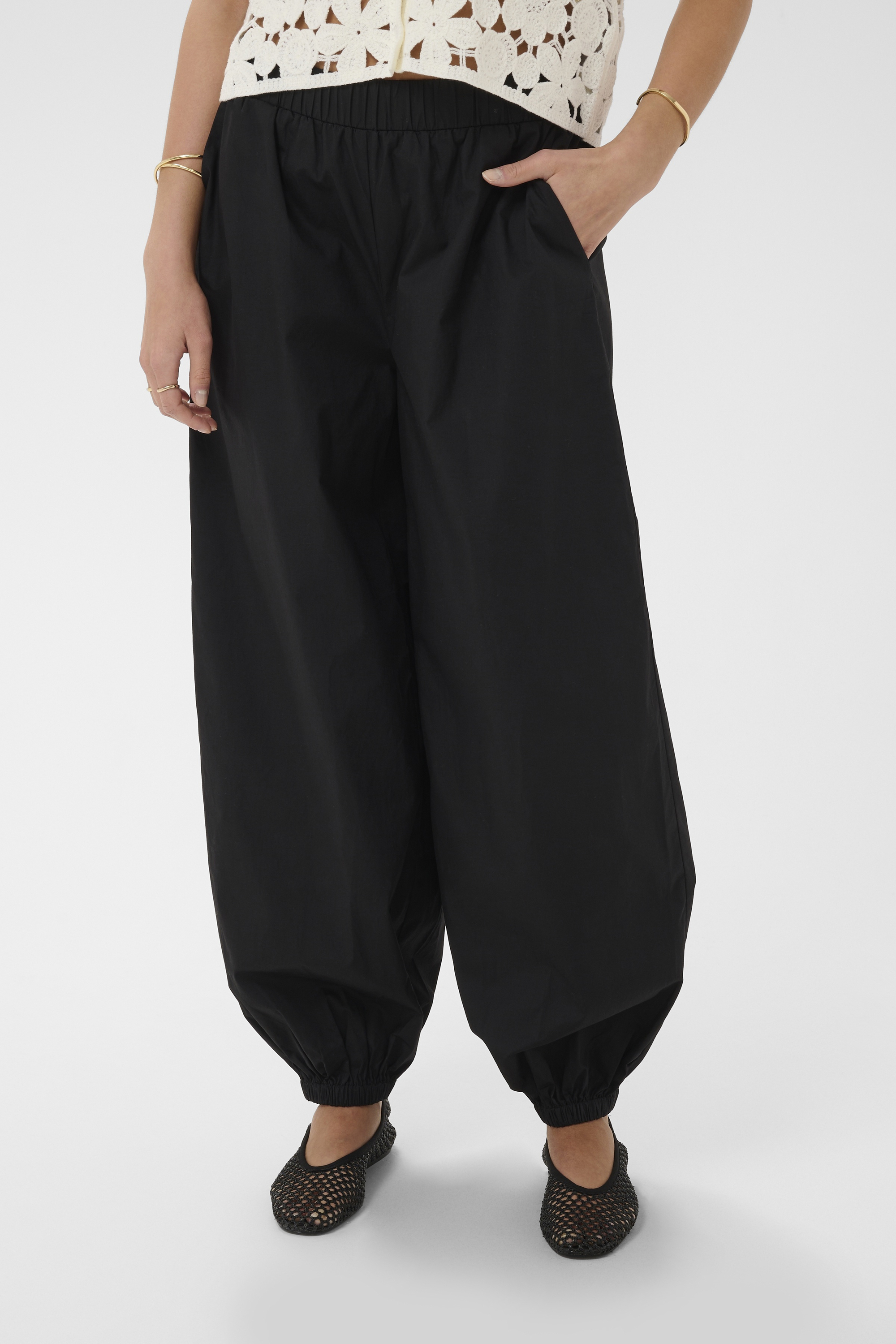Pantalon casual, CREAM
