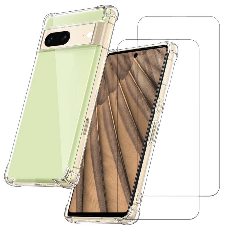 Coque Pixel 7a antichoc + 2 vitres, EVETANE