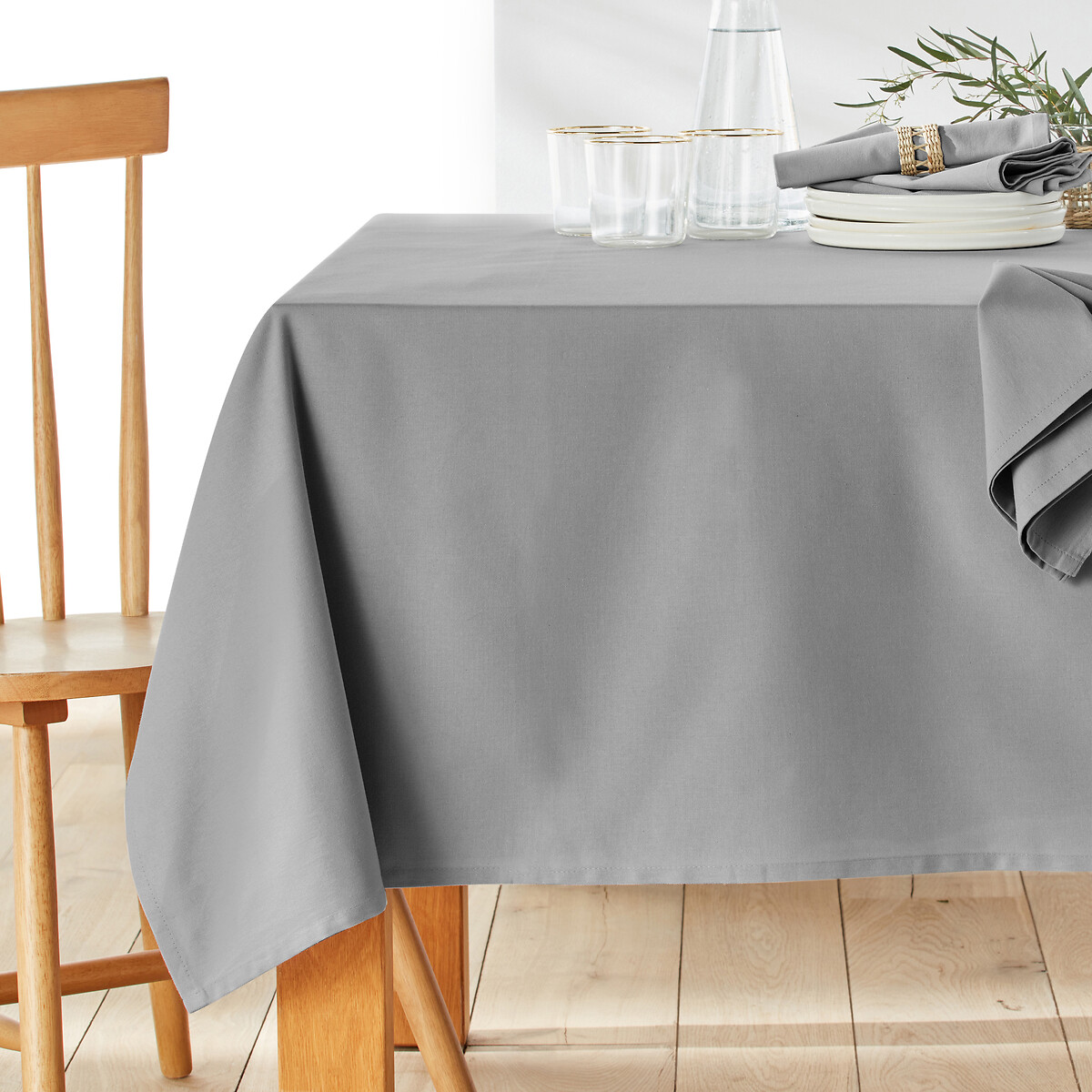 debat Martelaar sponsor Effen tafelkleed in polyester, scenario La Redoute Interieurs | La Redoute