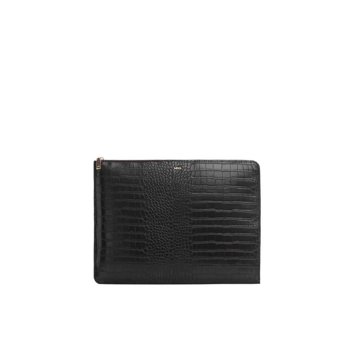 Housse ordinateur portable nylon noir Mango