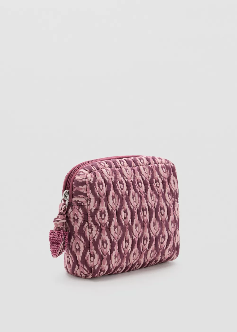 Trousse de toilette imprimée en coton, MANGO TEEN