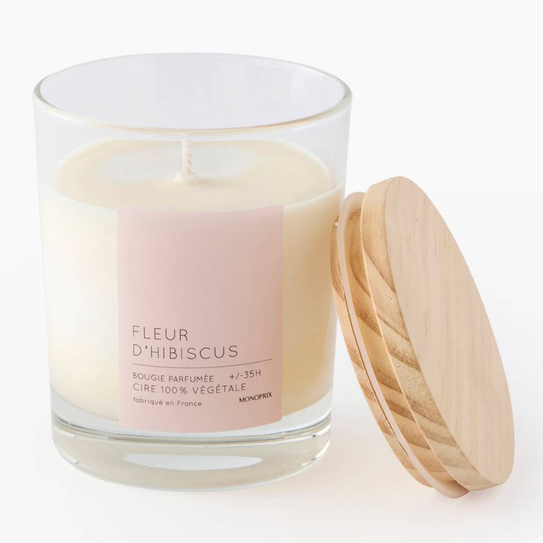 Bougie parfumée dans verre, MONOPRIX MAISON