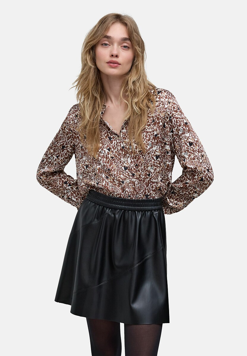Chemise LENZING™ ECOVERO™ animalier-cœurs
