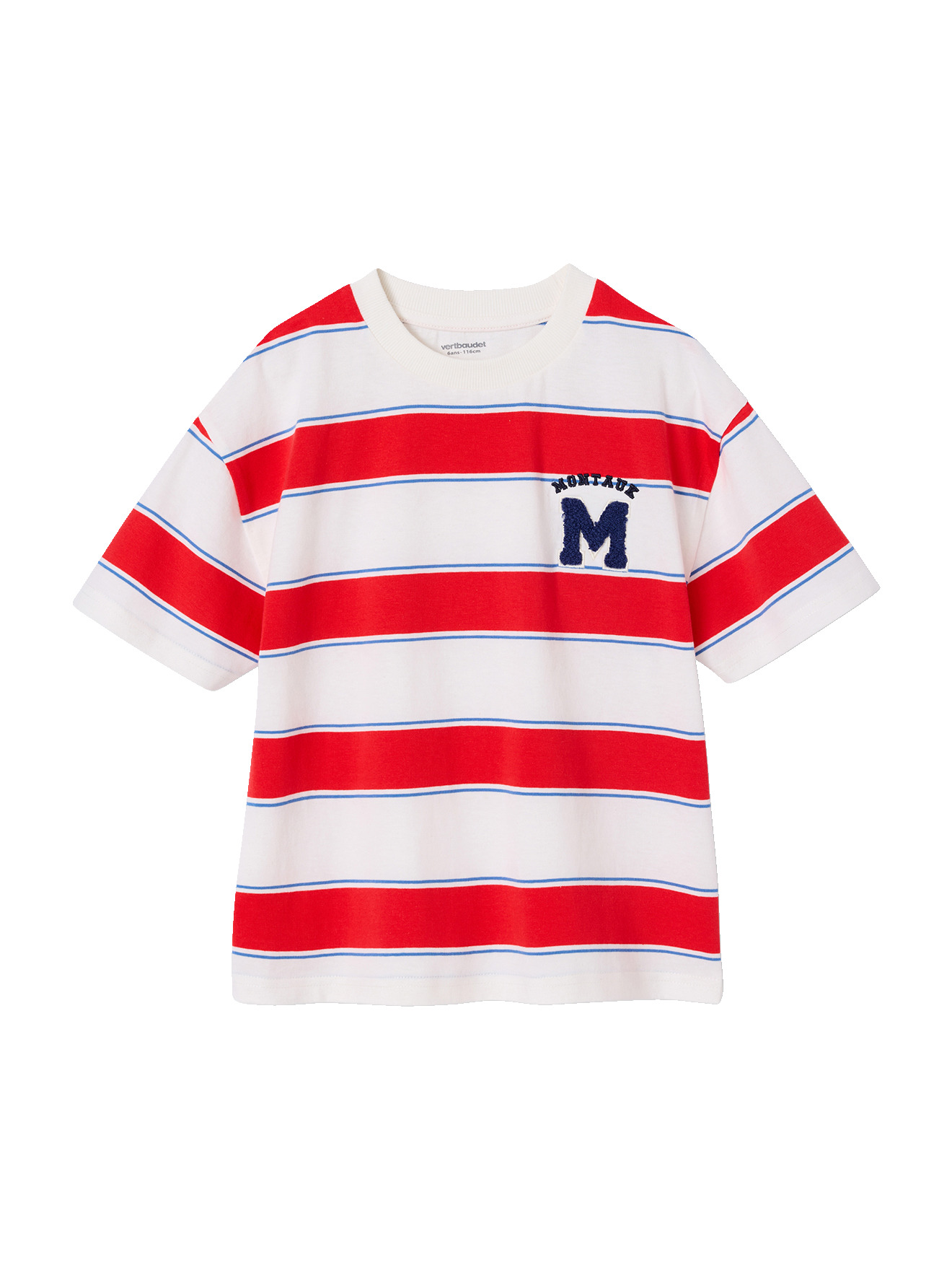 T-shirt rayé, VERTBAUDET