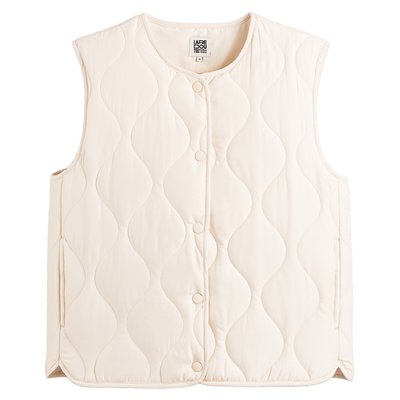Press-Stud Padded Gilet LA REDOUTE COLLECTIONS