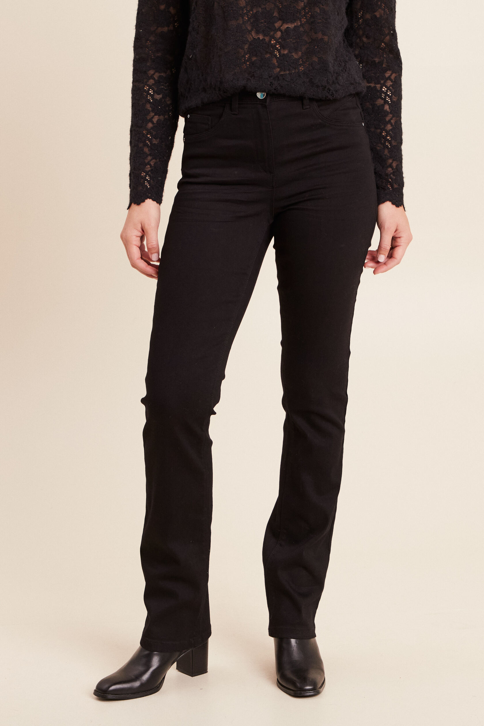 Jean droit taille haute, BREAL