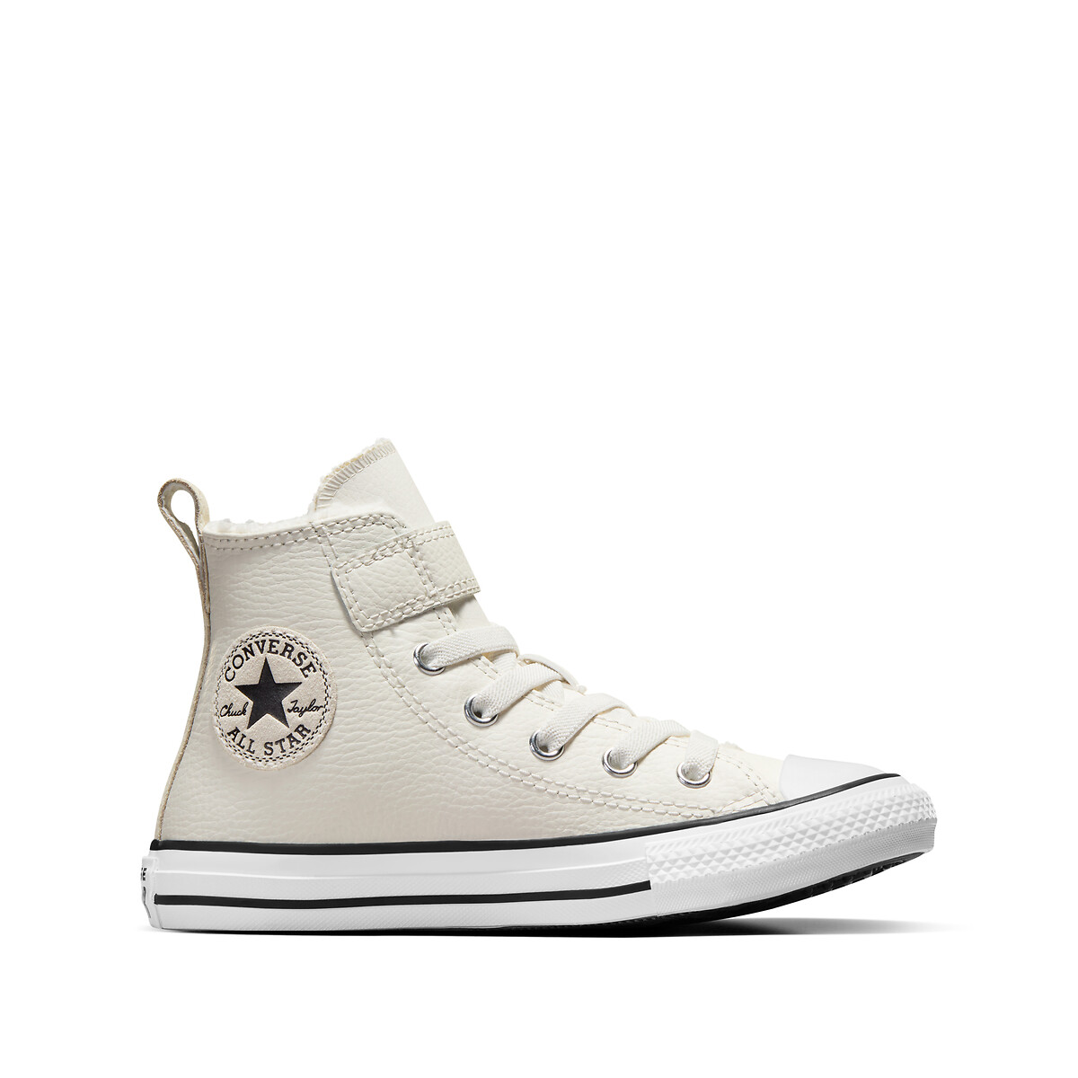 Kids All Star 1V Warm Winter Essentials Leather High Top Trainers
