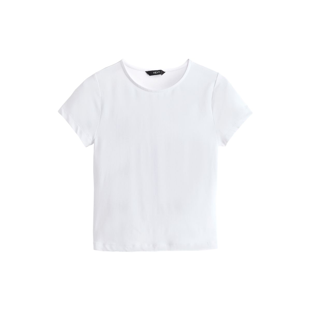T-shirt ras du cou en nylon à manches courtes, NEXT