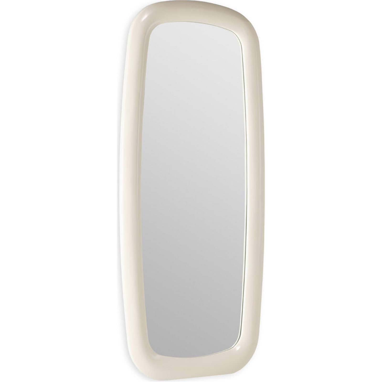 Miroir mural en bois aux lignes arrondies, RECOLLECTION