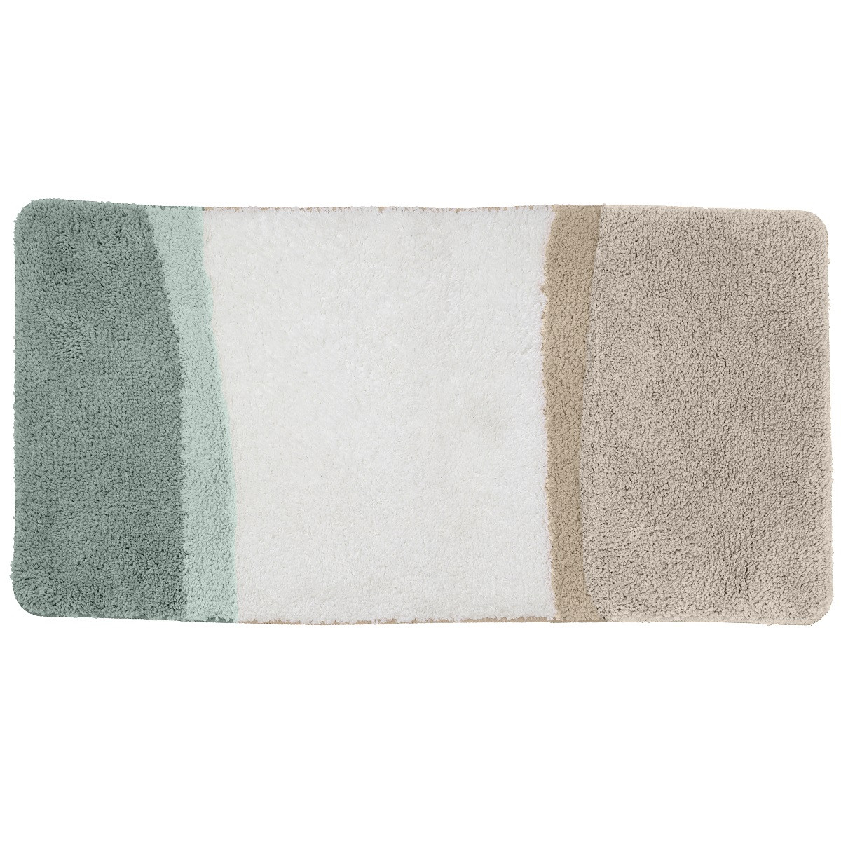 Tapis de bain déco tricolore HORIZON, GUY LEVASSEUR