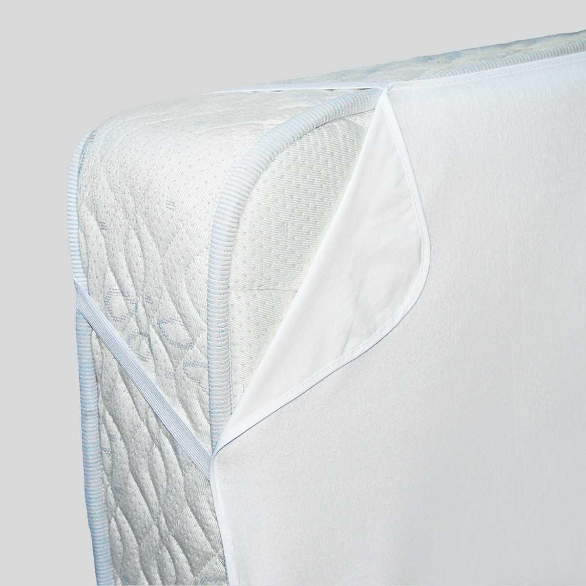 Housse De Matelas Éponge 100% Coton - Lot De 2 - Alèse Élastique 90x190/200cm - Savel