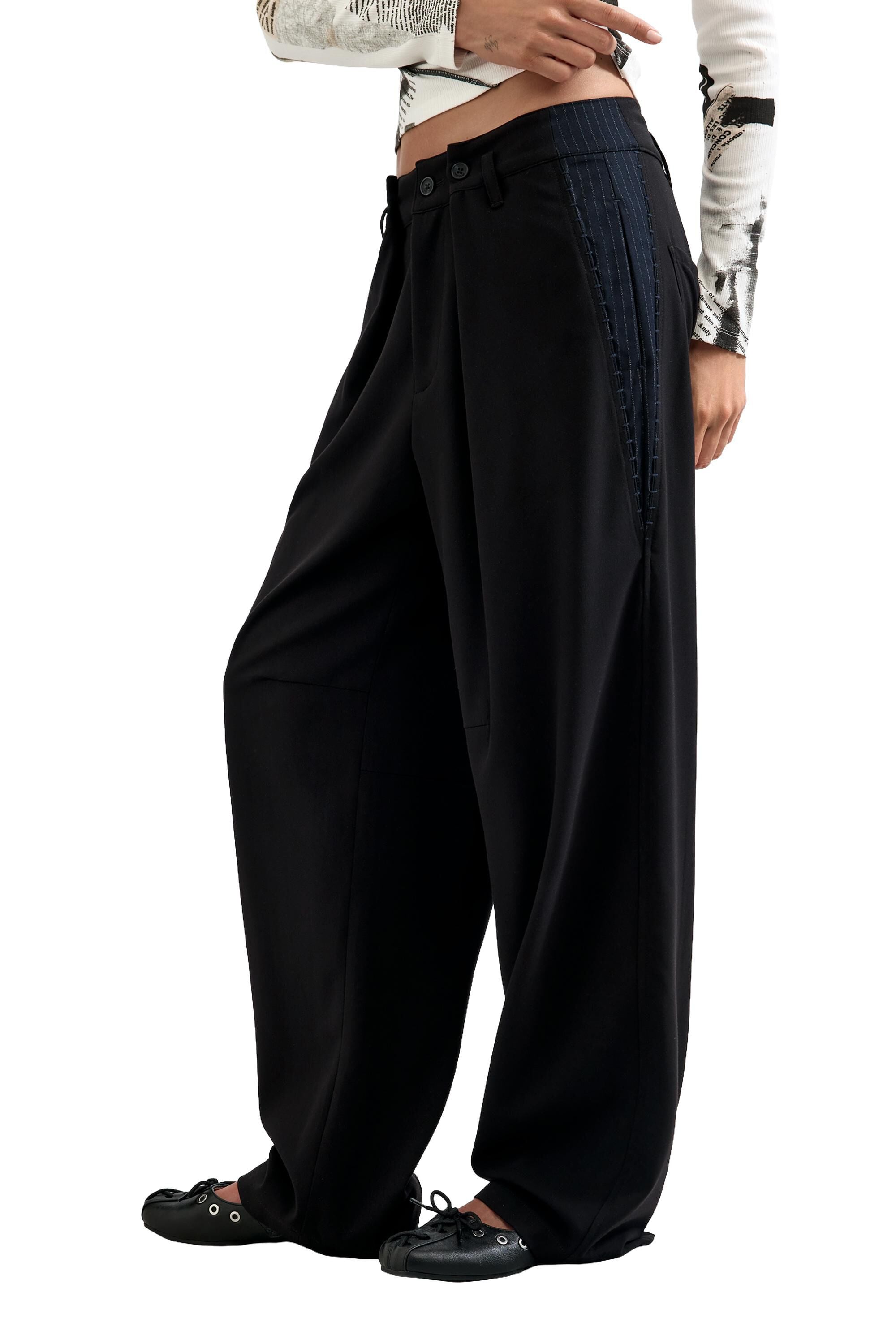 PANTALON LONG DROIT, DESIGUAL