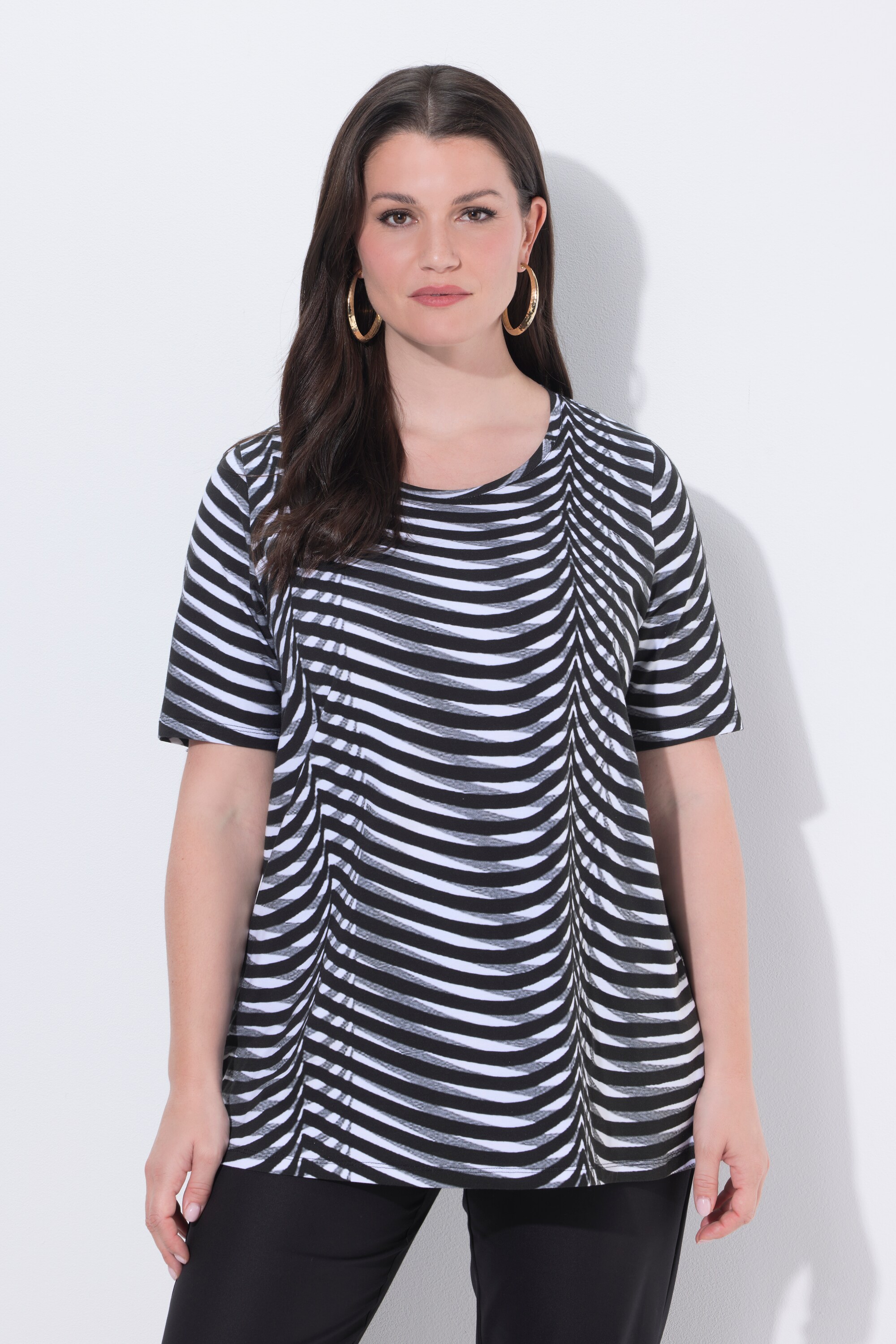 T-shirt en coton Pima, ULLA POPKEN