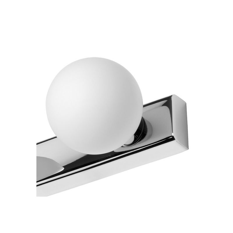 applique salle de bain classe 2 blanc coulisse 3 lumieres led