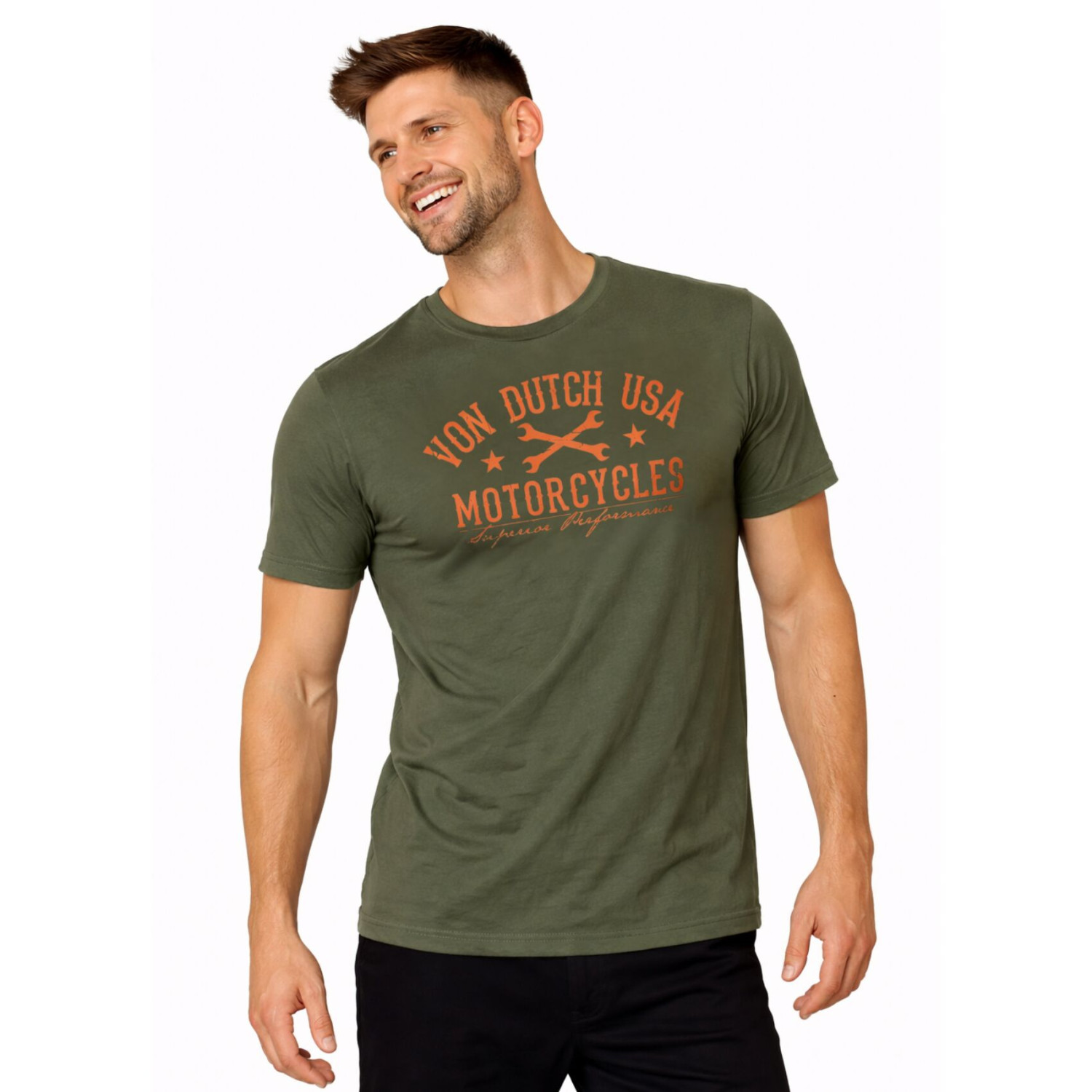 T-shirt en coton LOG, VON DUTCH