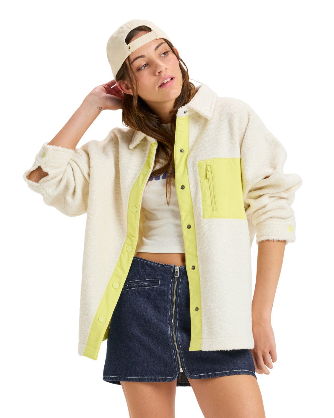 Veste chemise POLAR SHACKET., ROXY
