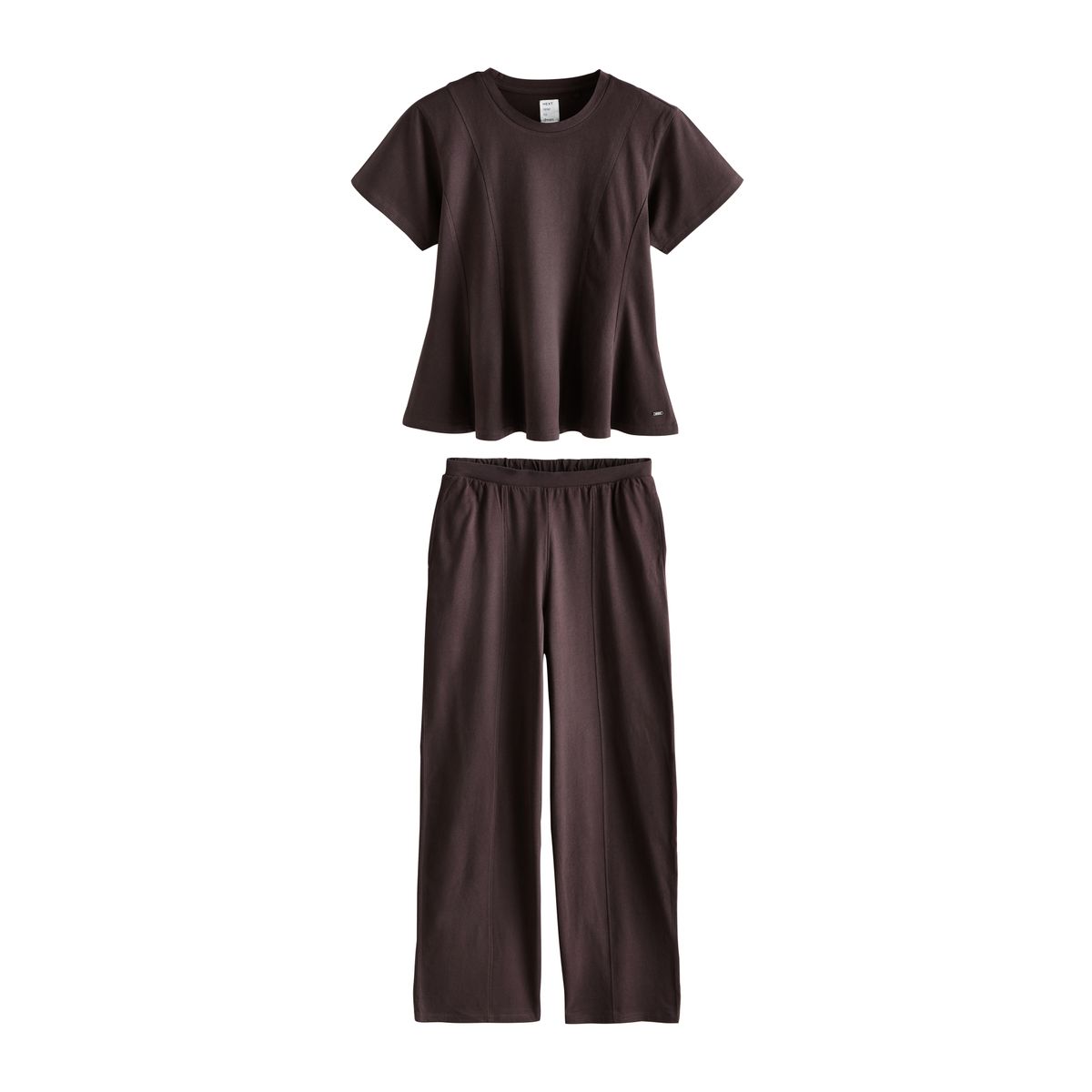 Pyjama manches courtes avec taille cintrée, NEXT