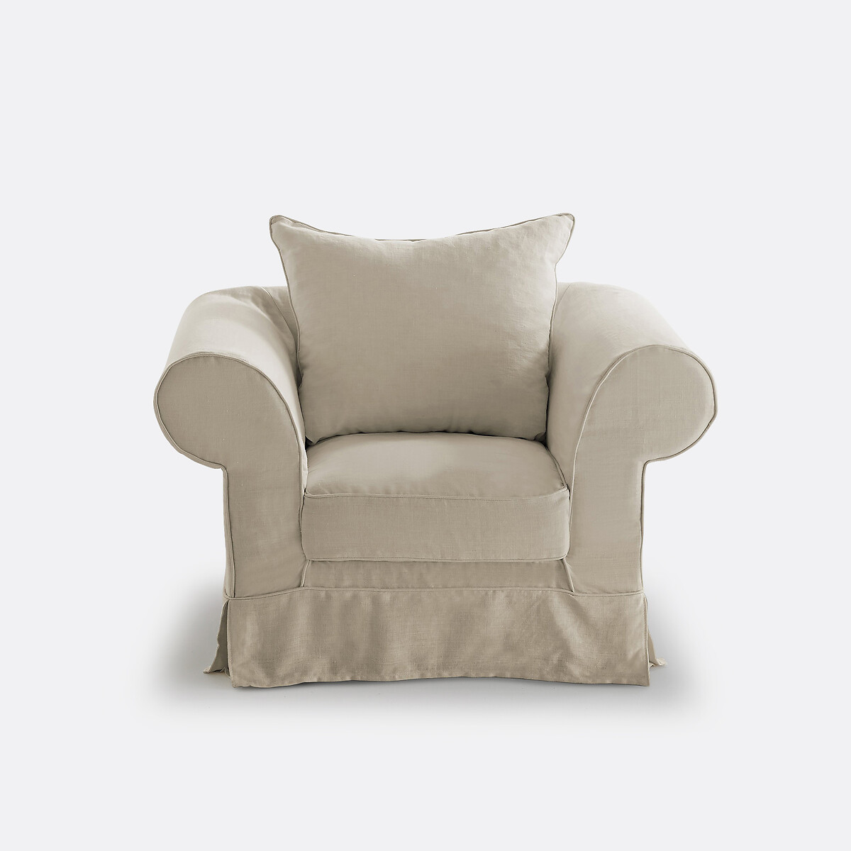 Fauteuil, katoen, uitstekend comfort, Adelia